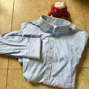 Charles Tyrwhitt Sky Blue Dress Shirt 16/34